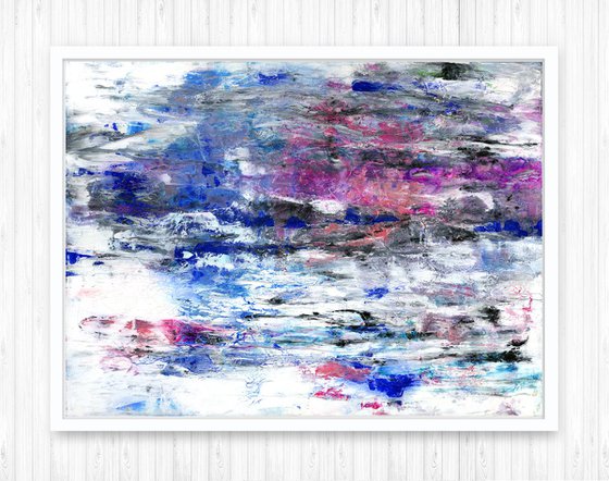 A New Song - Large Textural Abstract Painting by Kathy Morton Stanion