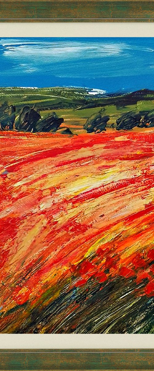 Poppy Field VII by Jan Rippingham