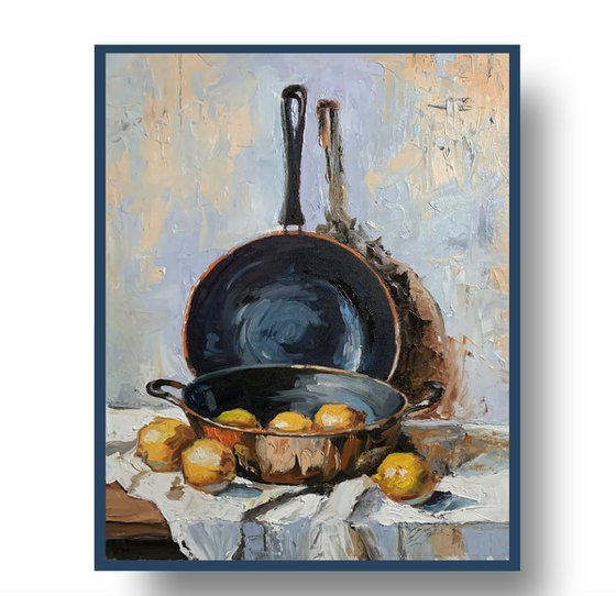 Reflections of Copper and Lemons.