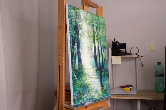 Tall Trees In Spring