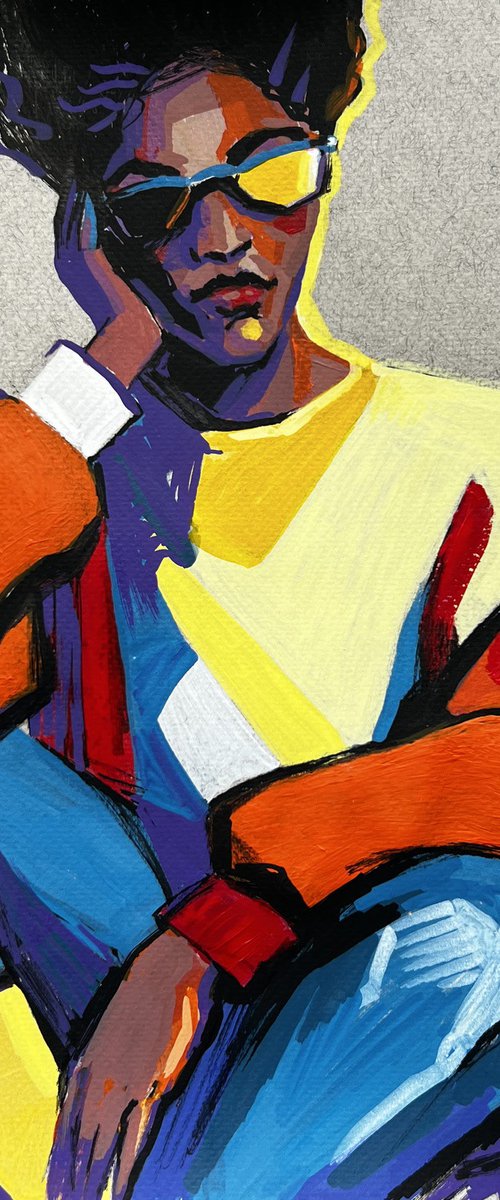 Summer day. Portrait of a woman by Natalia Veyner