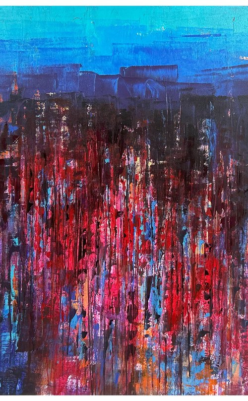 Predicted Magic_72X48" by Avinash Pise