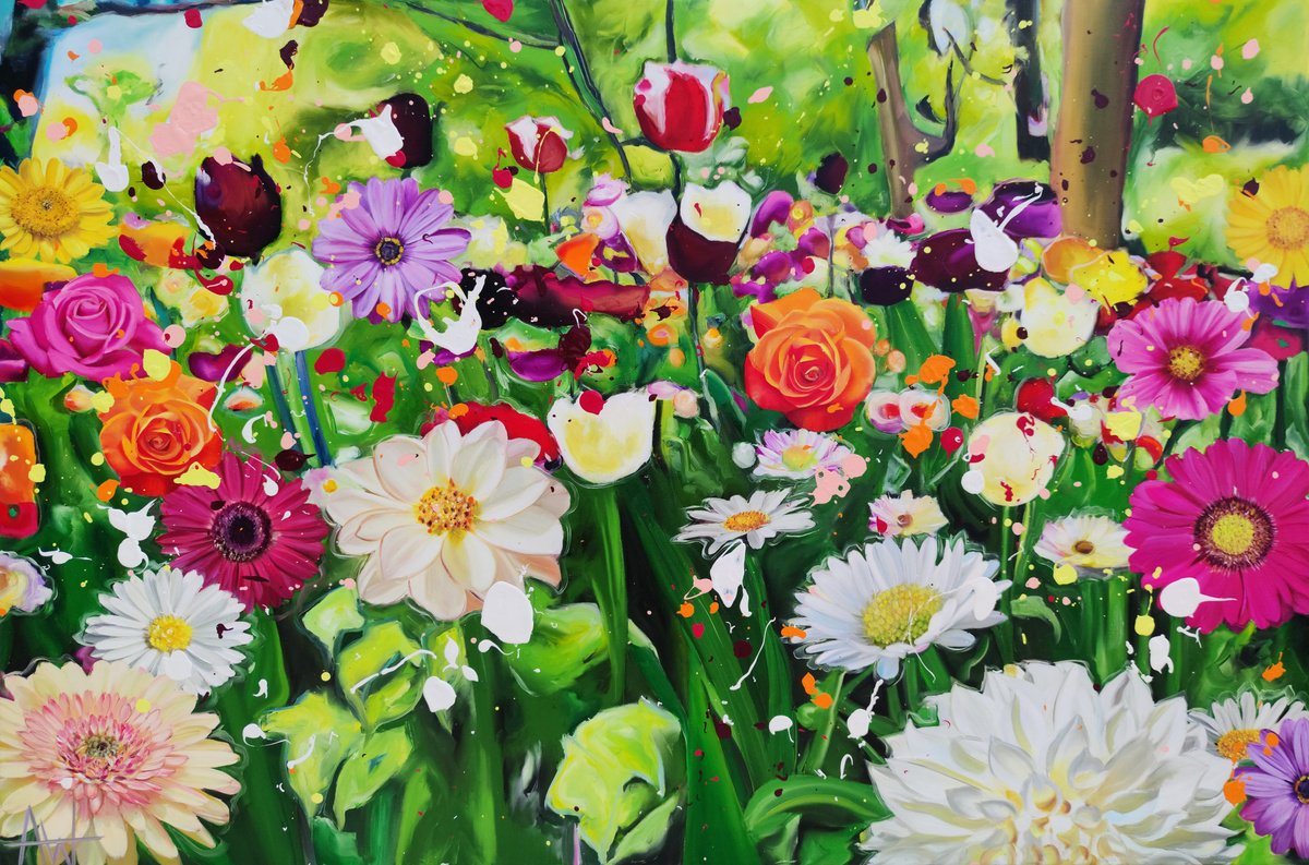 Spring Kiss by Angie Wright