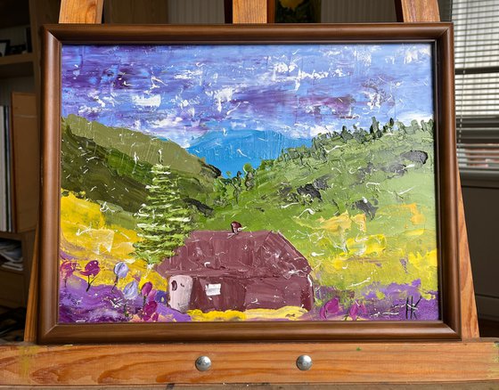 Carpathians Painting