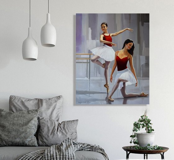 Girls who love ballet