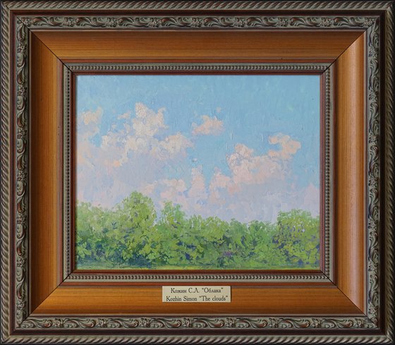 Clouds. Botanical Garden