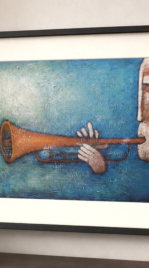Trabka III (42cm x 30cm x 0.1cm) by Zhana Viel
