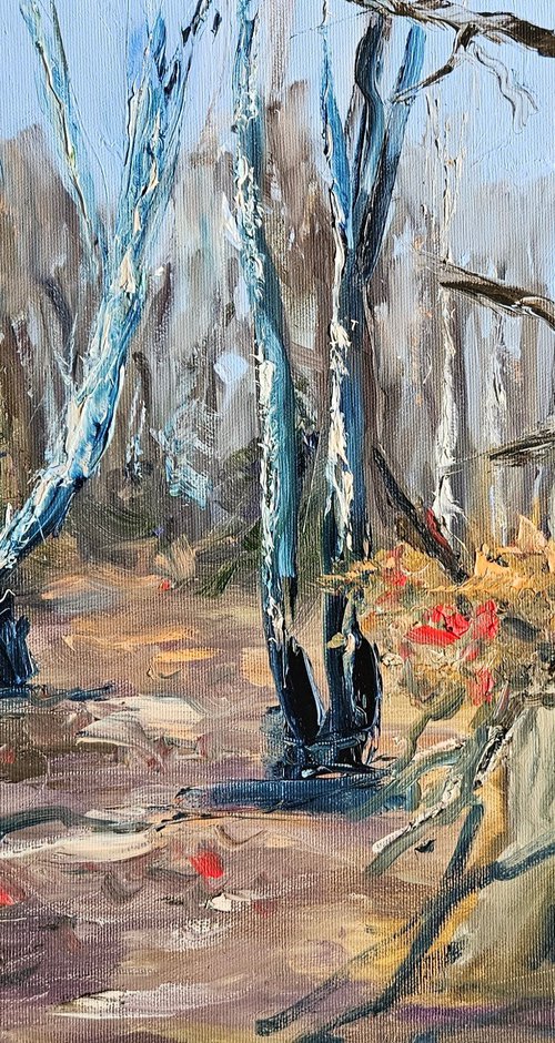 Frosty forest by Vera Stein