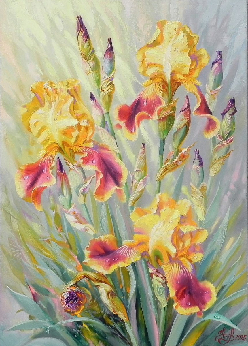 - Spring Flowers” By Yurii Novikov, 20 X 28, Artwork For Sale On Artfinder