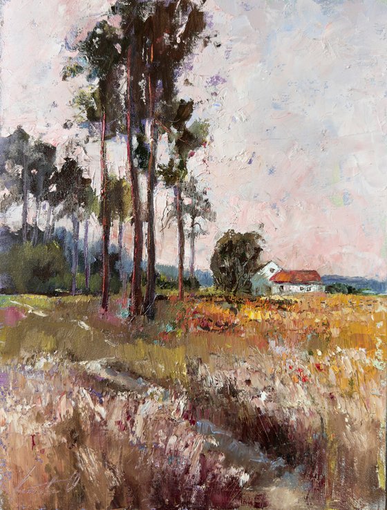 Landscape. Autumn is coming soon