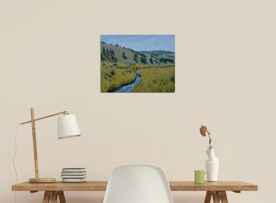 Endless Meadow Calm and Freshness