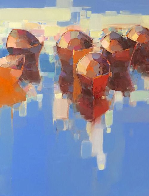 Boats by Vahe Yeremyan