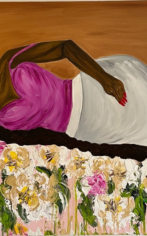 Odalisque (Bloom Away) by Sophia Oshodin