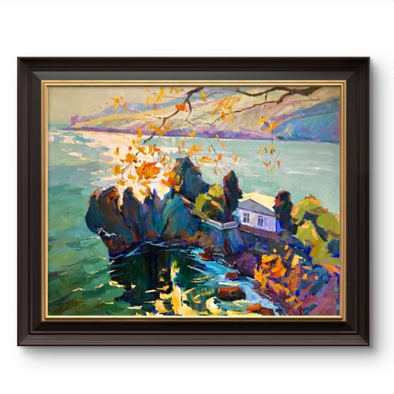 The sun is bright today