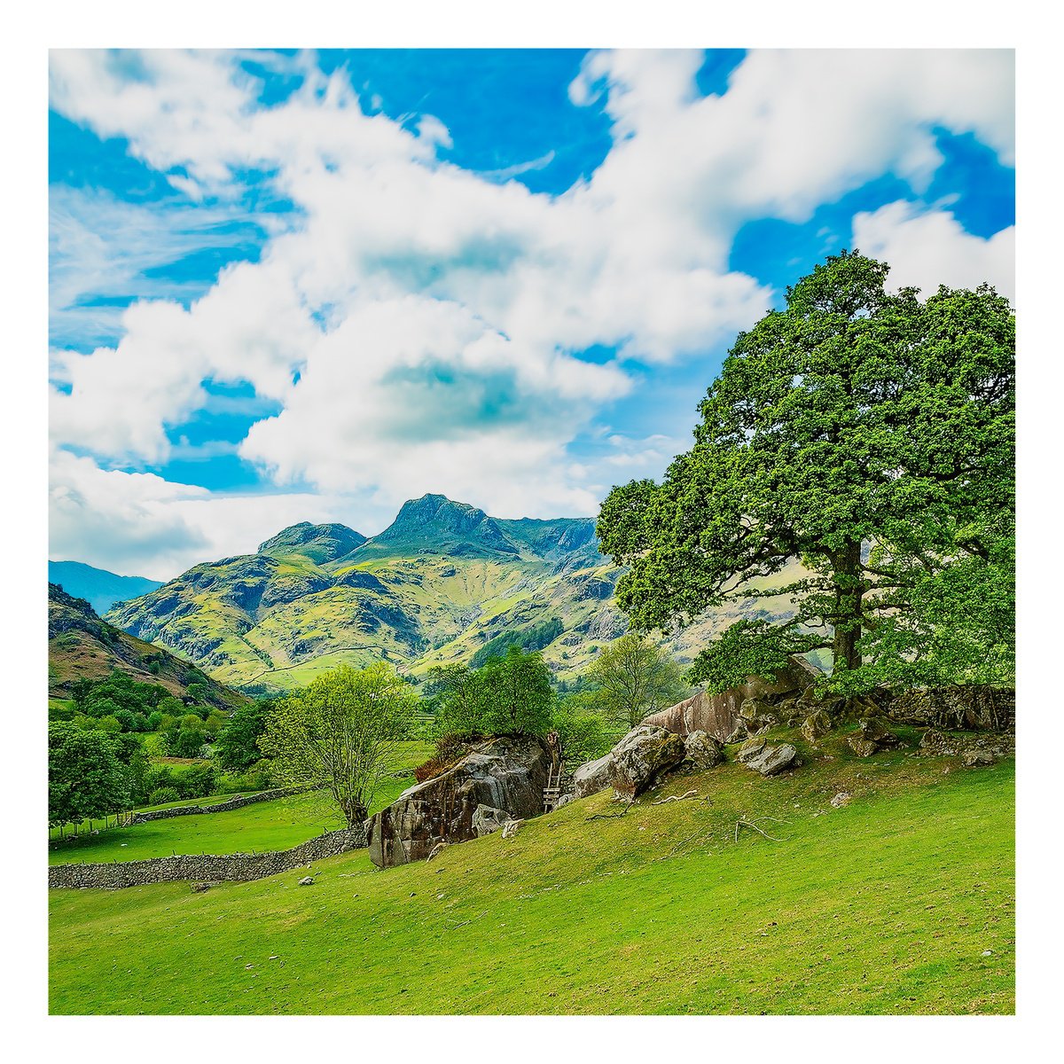 The Langdale Boulders - English Lake District by Michael McHugh