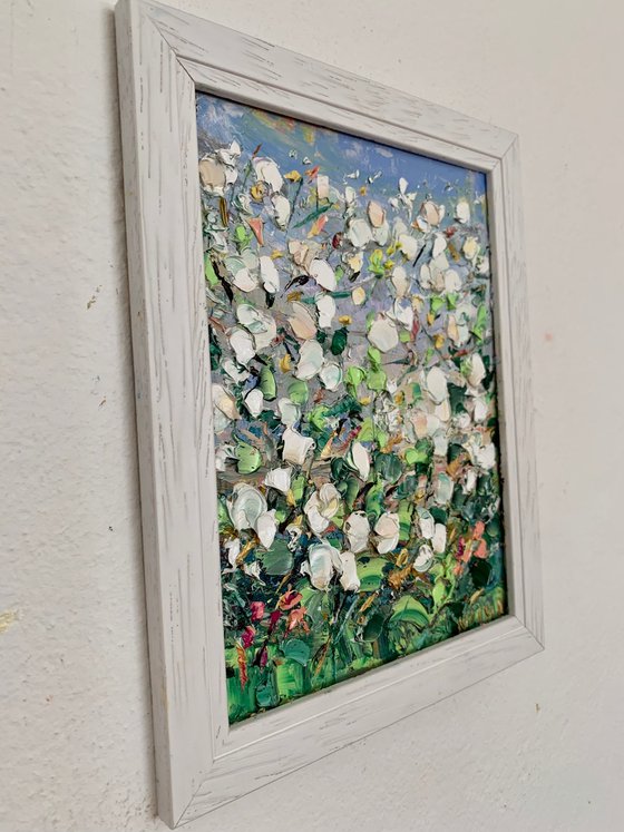 White flowers