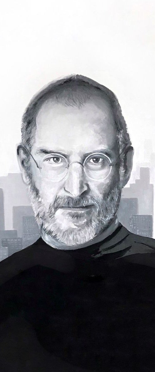 Steve Jobs by Leysan Khasanova
