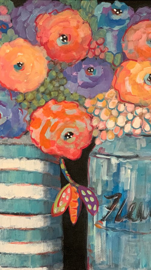 “Les Deux Pots de Fleurs” by Holly Wojahn