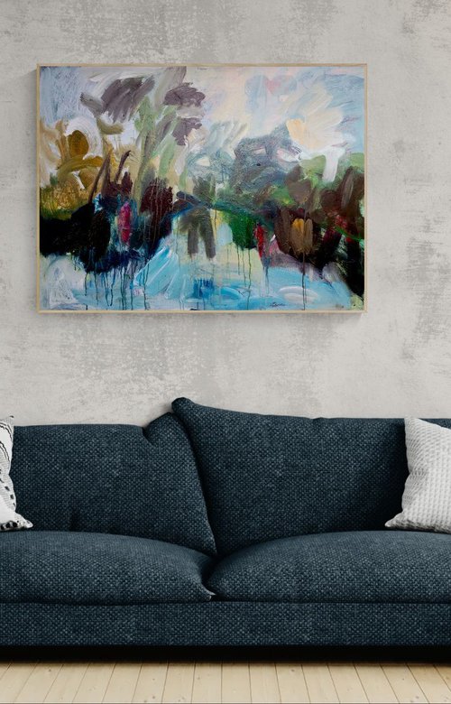 Pond 9 by Elizabeth Anne Fox