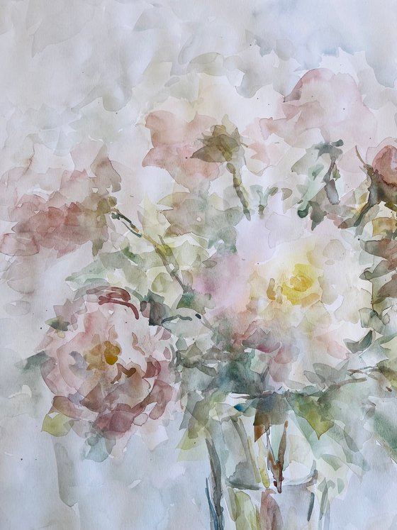 Peonies 50x65 cm 2025