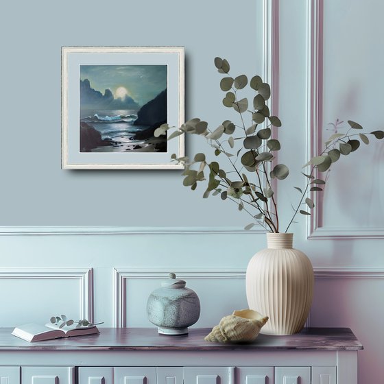 La Luna, serene seascape