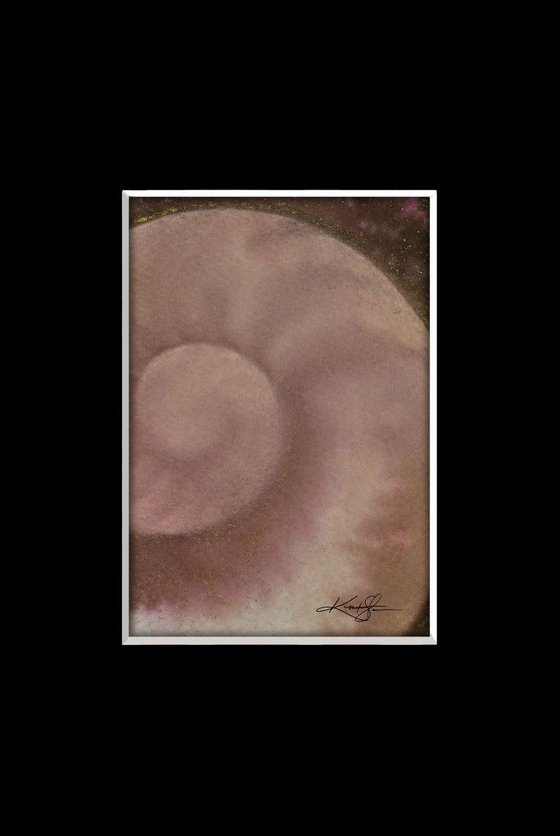 Nautilus Shell 927 - Sea Shell Ocean art by Kathy Morton Stanion