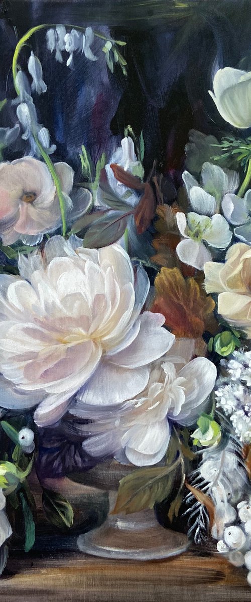 WHITE INSPIRATION 60/70cm by Alexandra Ozerova