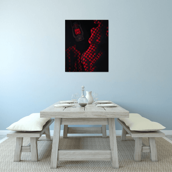 Couple and Lantern