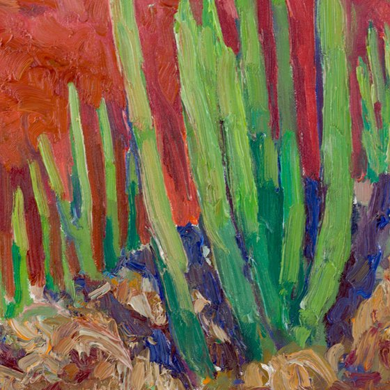 Landscape with a Cactus