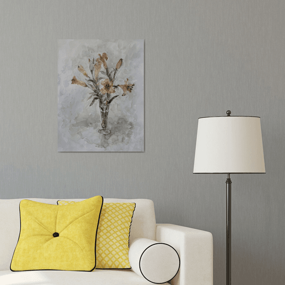 Lilies 50x65 cm 2025
