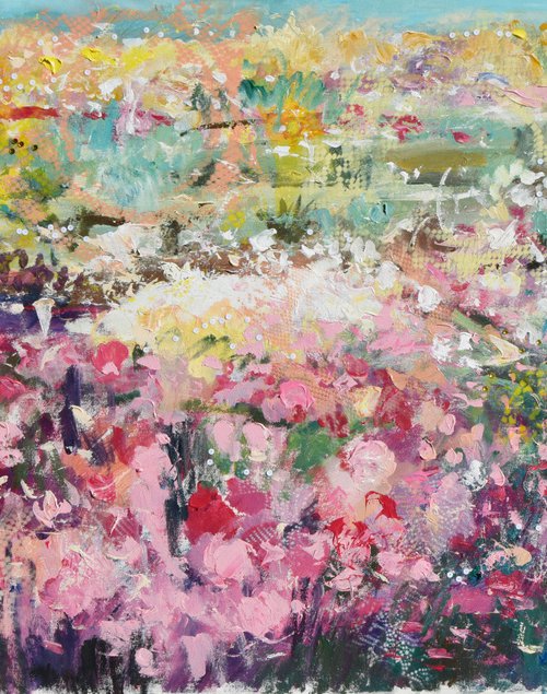 OFFER! Magic garden (IV) -  61  x 32.3 in. by Catalin Ilinca