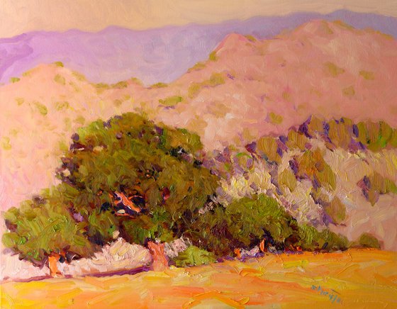 Mountains, Golden Evening