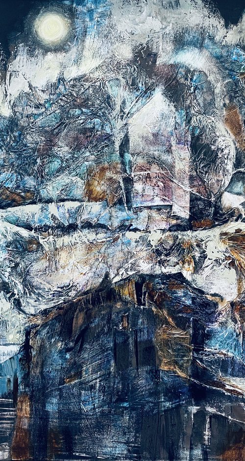 Full moon by Nadezda Stupina