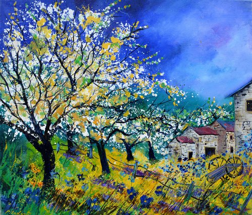 Spring in Falamgne by Pol Henry Ledent
