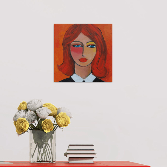 Girl with Red Hair