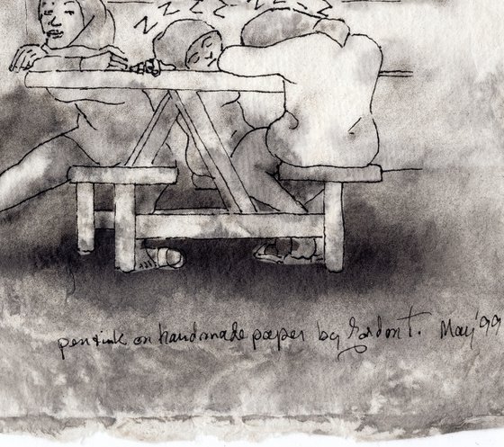 Sleepy food stalls! Malaysia