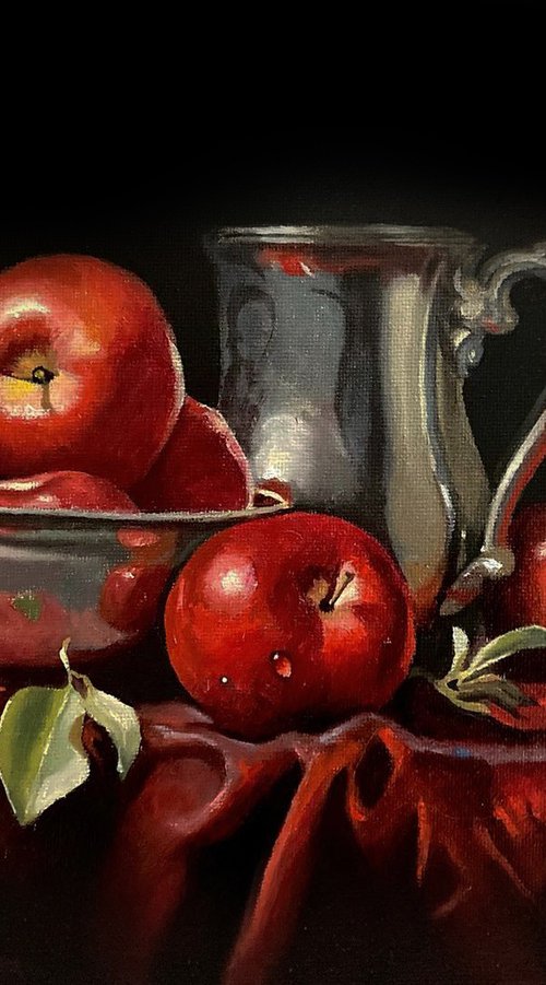 Red Apples by Tatyana Holodnova