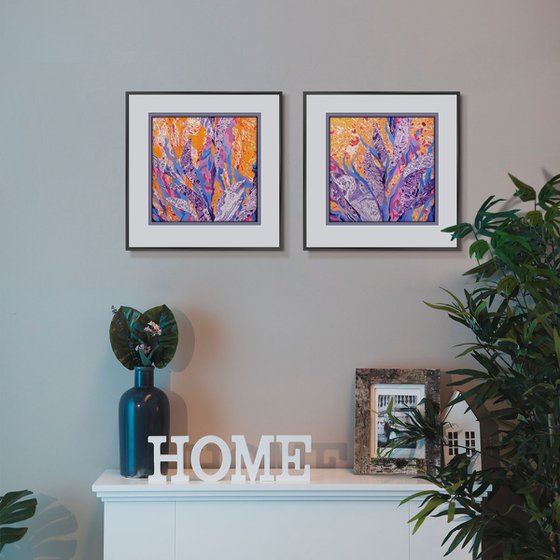 Set of 2 «Alien Flora»