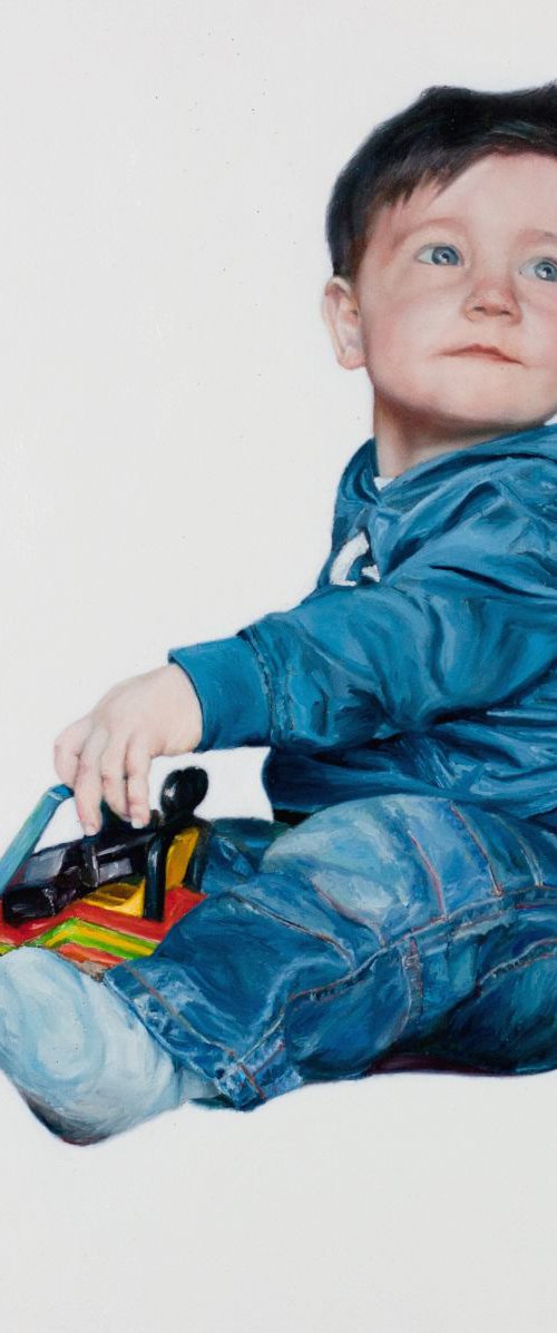 Andrea - The toy car by Paolo Borile