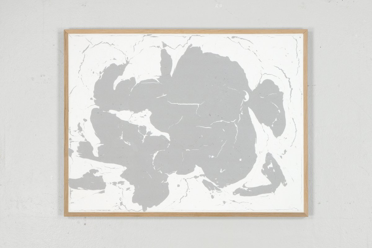 Expressive Abstract Painting By Johan Soderstrom, 33 X 25, #299 Clogs, Original Artwork