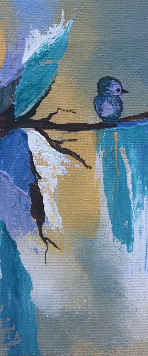 Lonely little bird by Marja Brown