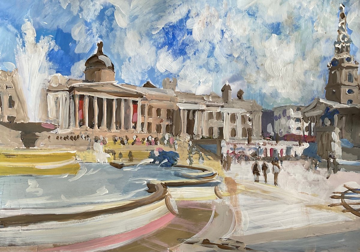 Trafalgar Square by Jeffery Richards