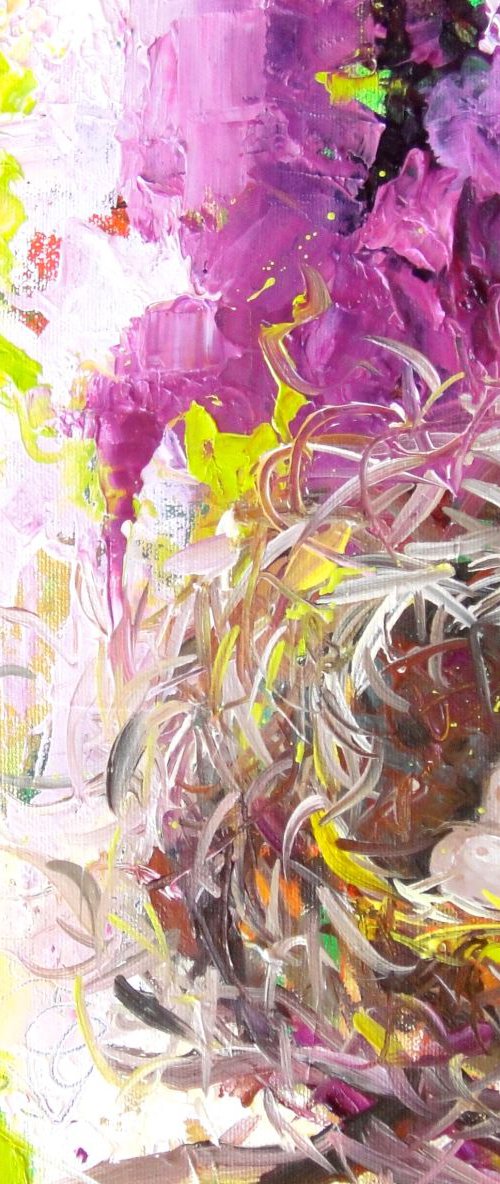 Nest Fushia by louise baker