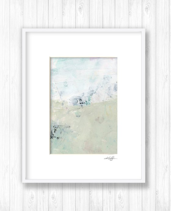 Serenity Walk 35 - Abstract Landscape Painting by Kathy Morton Stanion