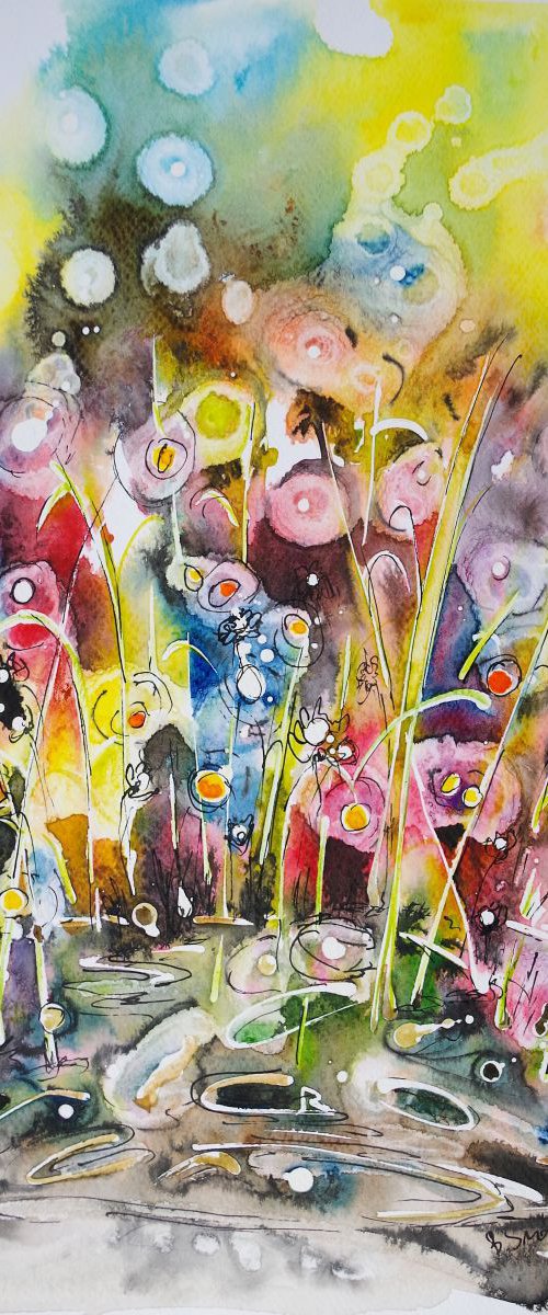The garden of dreams by Beta Sudnikowicz