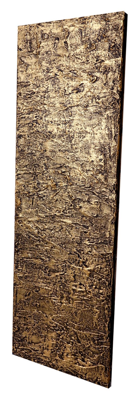 The Golden Monolith 16 x 40 inches for those who like abstract