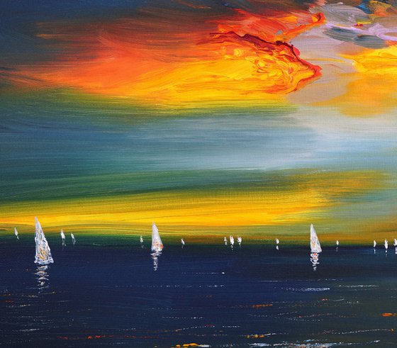 Seaside Sailing Impression A 2