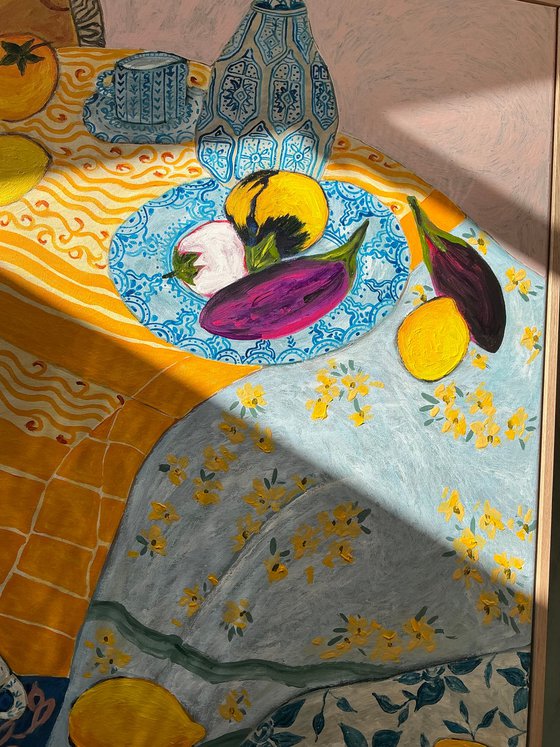 ARTIST'S DINING TABLE