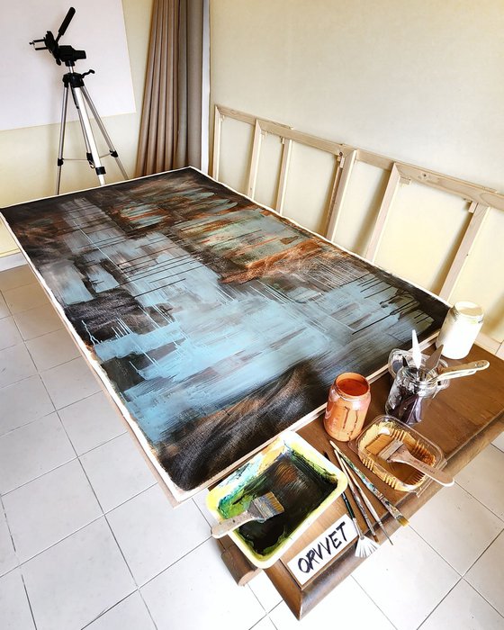 SHADOW - Contemporary Abstract Painting