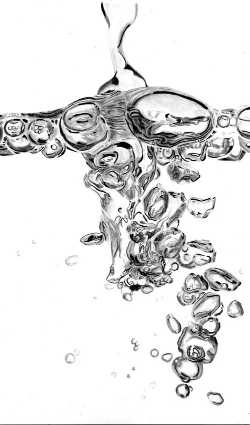 Pencil Bubbles 1 by Paul Stowe
